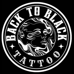 Back to Black Tattoo Logo